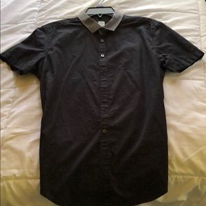 CK One black and grey Button up